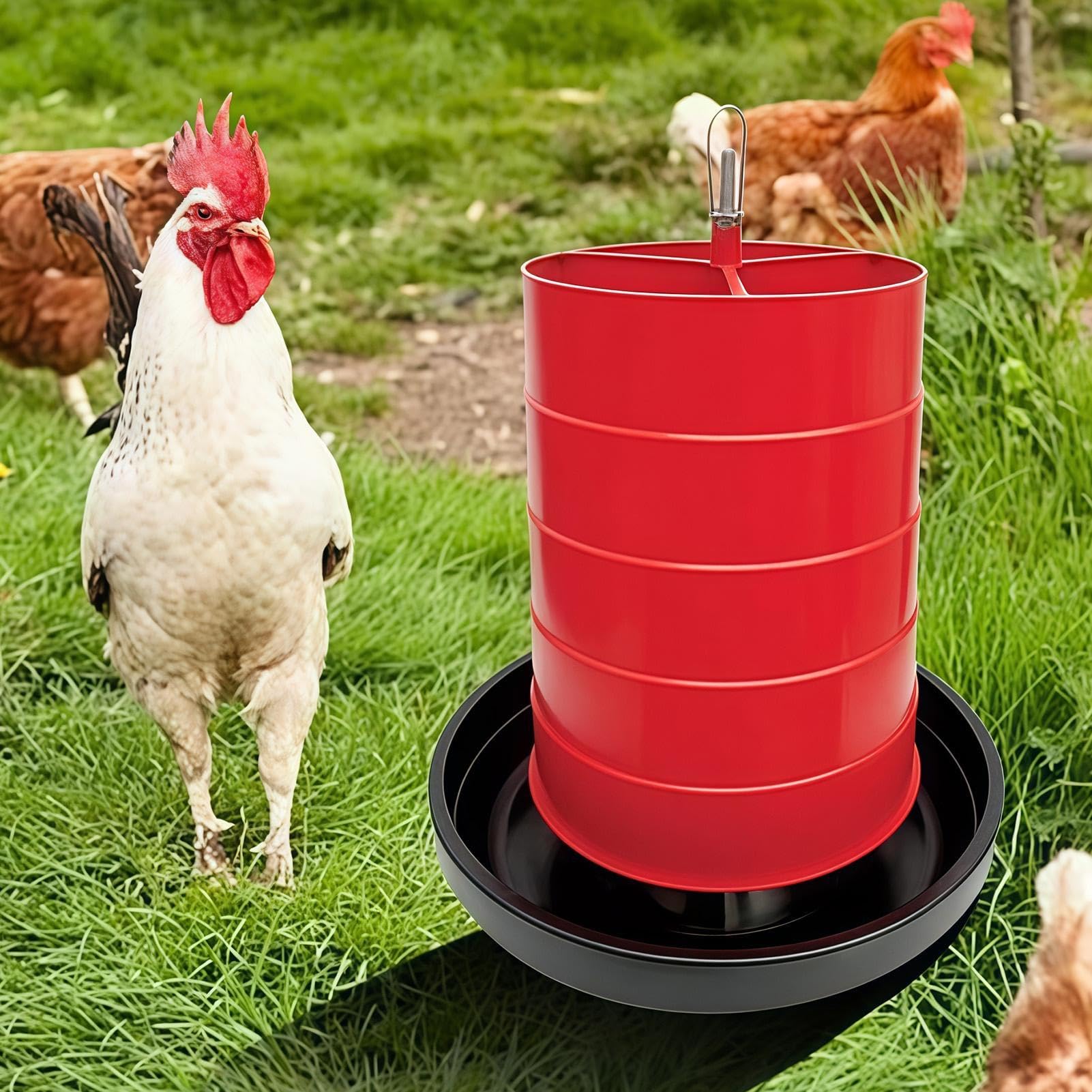 Distributore Di Acqua Di Pollaio,Bottiglia Di Acqua Portatile Multifunzionale | Abbeveratoio Per Galline - Per Conigli Capra Alimentazione Bevanda Cibo Lapereau Animali Per All'aperto Bestiame E