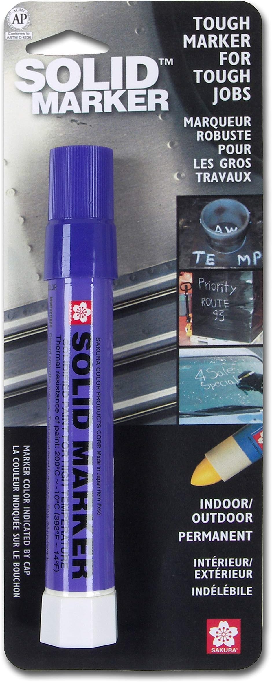 Two (2) Sakura Solid Paint Marker Purple