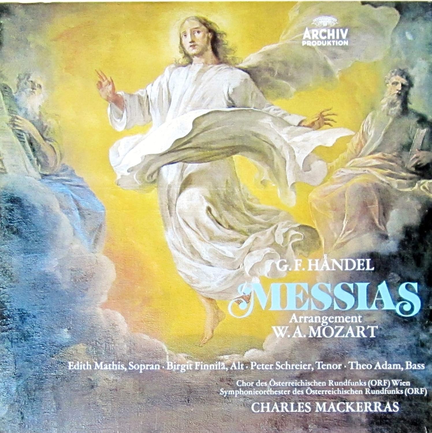 Händel Der Messias (Mozarts Fassung) [Vinyl Schallplatte] [3 LP Box