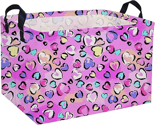 Miniatura 63 de Cesta para niños, cestas de animales, bonitos contenedores de almacenamiento rectangulares de juguetes, organizador de libros, decoración de