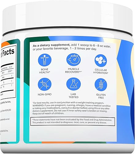 Miniatura 5 de GLDN - Creatina monohidrato con HMB para apoyo muscular sostenido y recuperación con vitamina D3 y K2 para la salud ósea y articular, diseñado para