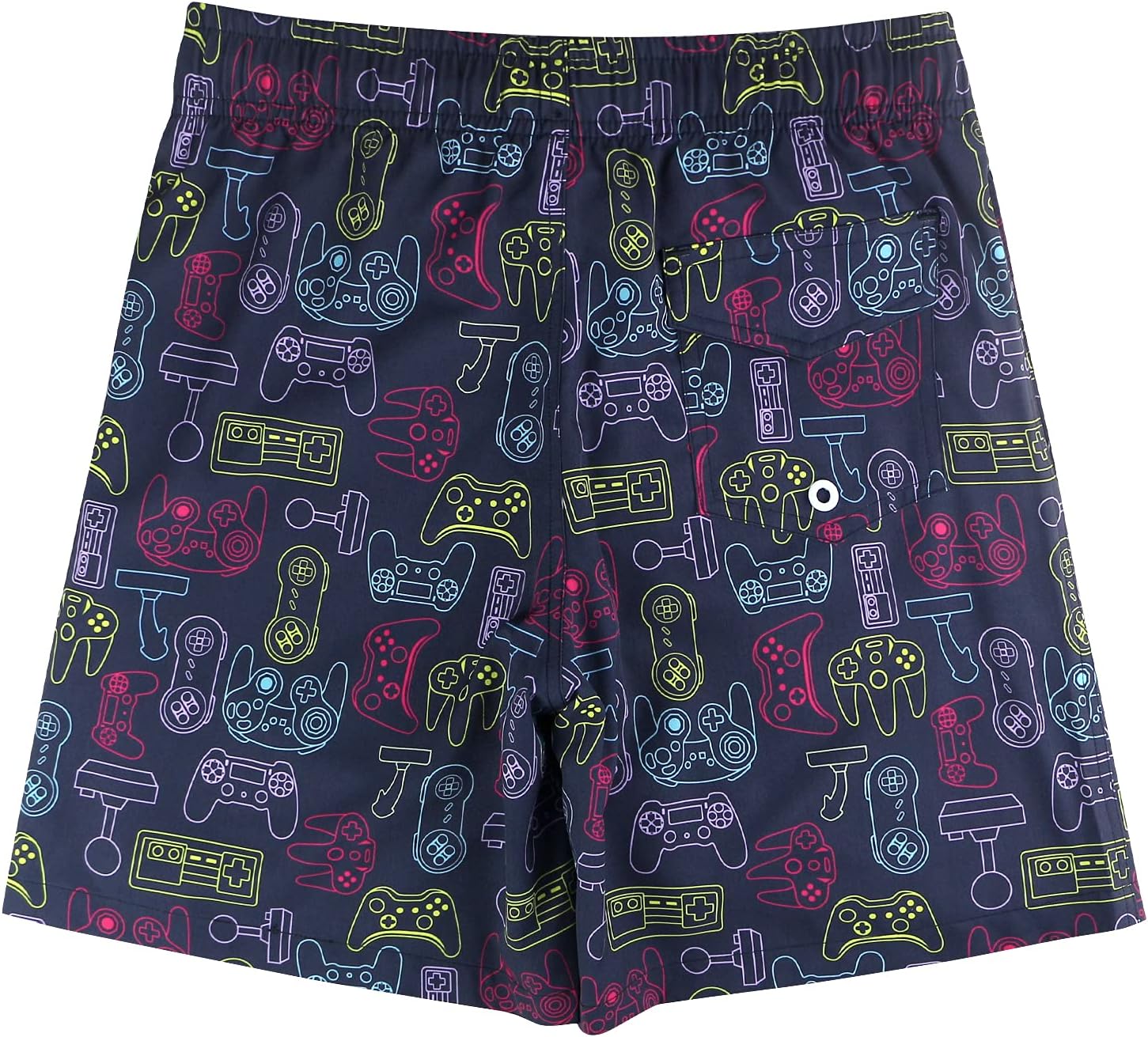 LUCOWEE Boys Swim Trunks with Compression Liner Comfortable Anti-Chafe Swimming Shorts Stretchy UPF Quick Dry Size 3T-20 - Image 8