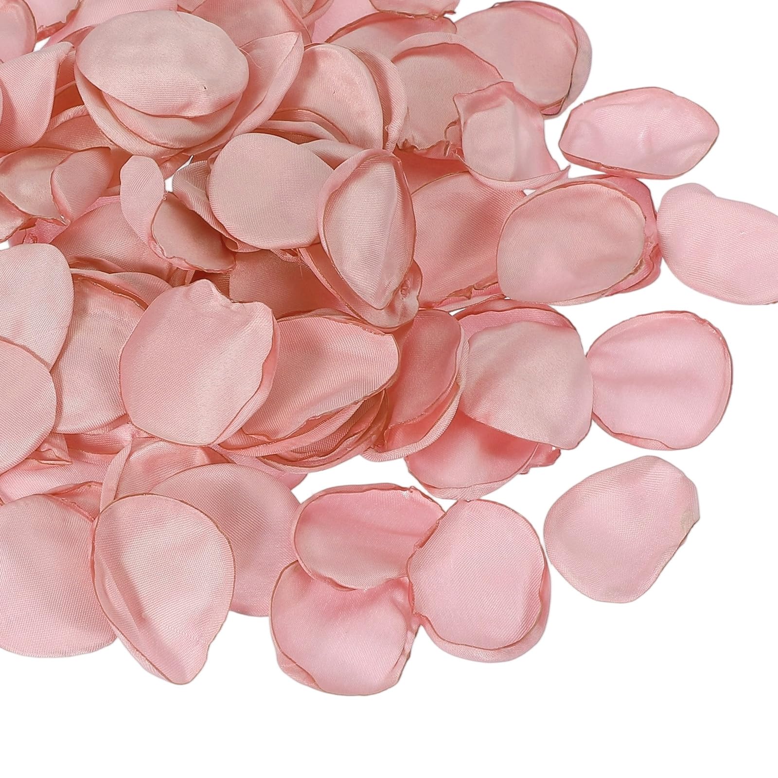 Pétales de rose artificiels non tachants rose x200 pour décoration de lit et mariage