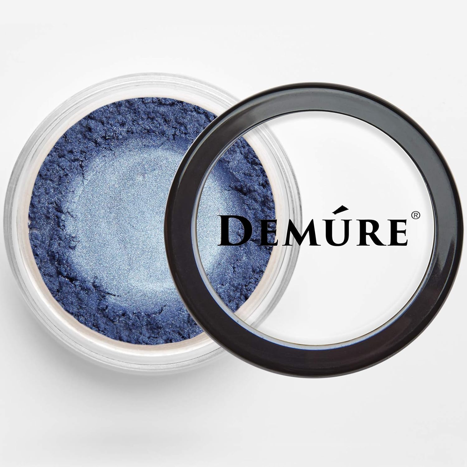 Demure Mineral Make Up Eye Shadow (Blue Sparkle), Shimmer Eyeshadow, Loose Powder, Glitter Eyeshadow, Eye Makeup, Professional Makeup - Image 3