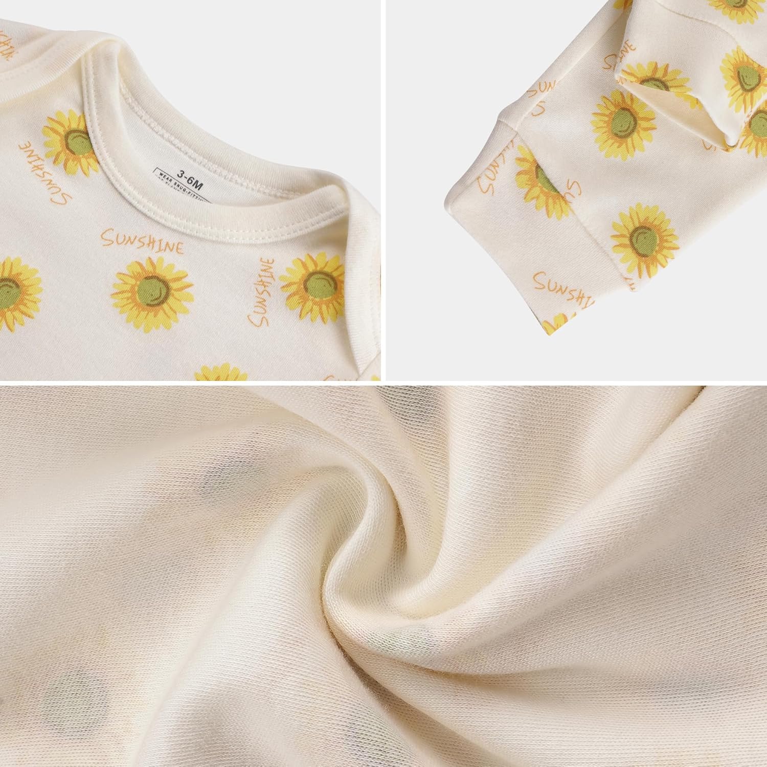 Baby Newborn Layette 10-Piece Sets Cotton Bodysuits Pants Sets for Baby Boys Girls Toddler Unisex Baby Gift Set - Image 5