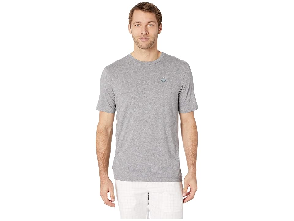 

TravisMathew Recap Tee (Heather Grey) Men's T Shirt, Gray