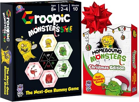 Two Unique, Family-Friendly Card Games for Kids and Adults | Strategy Card Games | Fun Family Game Night | Travel & Camping Games for Kids 8-12 & Adults