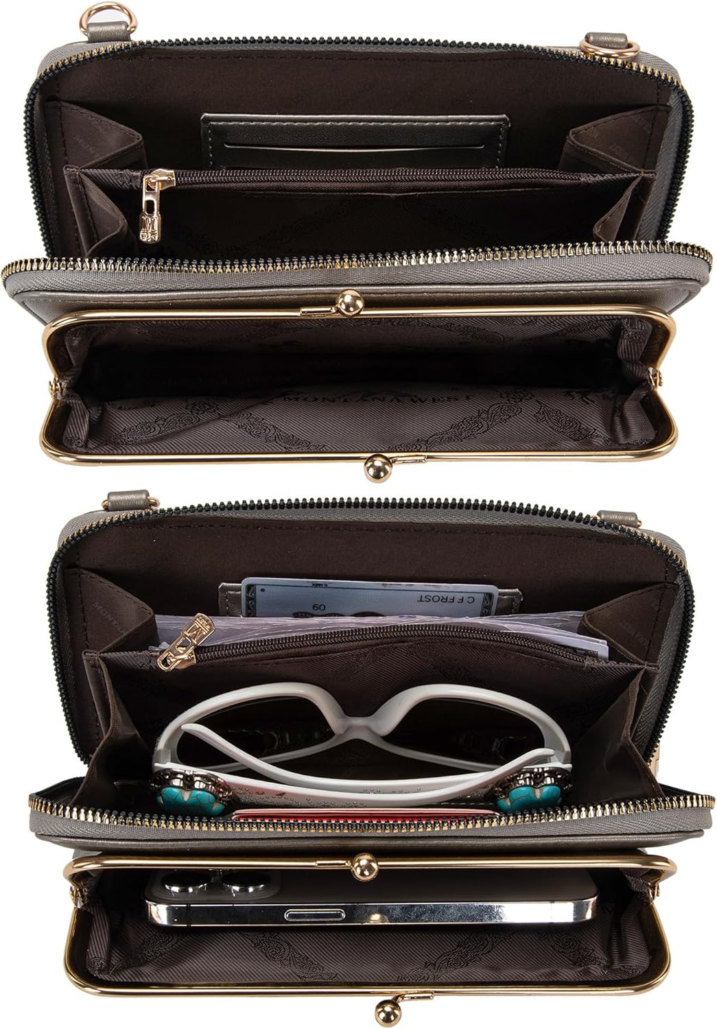 Montana West Small Crossbody Cell Phone Purse for Women RFID Blocking Cellphone Wallet - Image 5