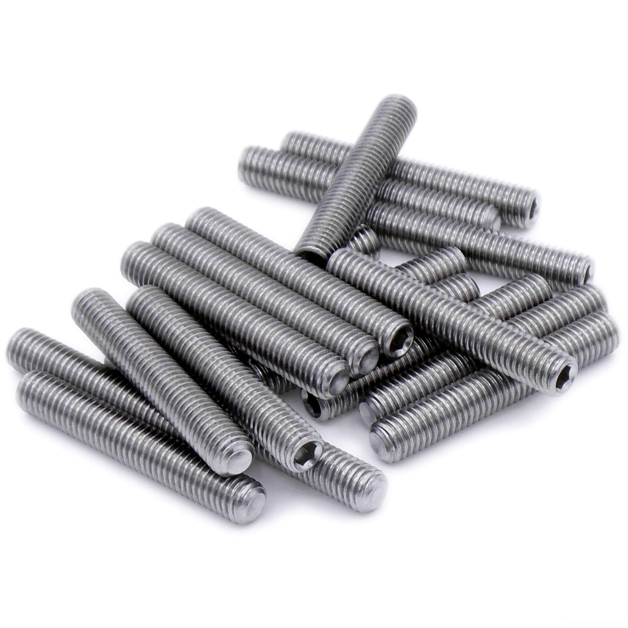 Singularity Supplies M4 (4Mm X 16Mm) Hex Socket Grub Screw (Cup Point) - Stainless Steel (A2) (Pack Of 20)