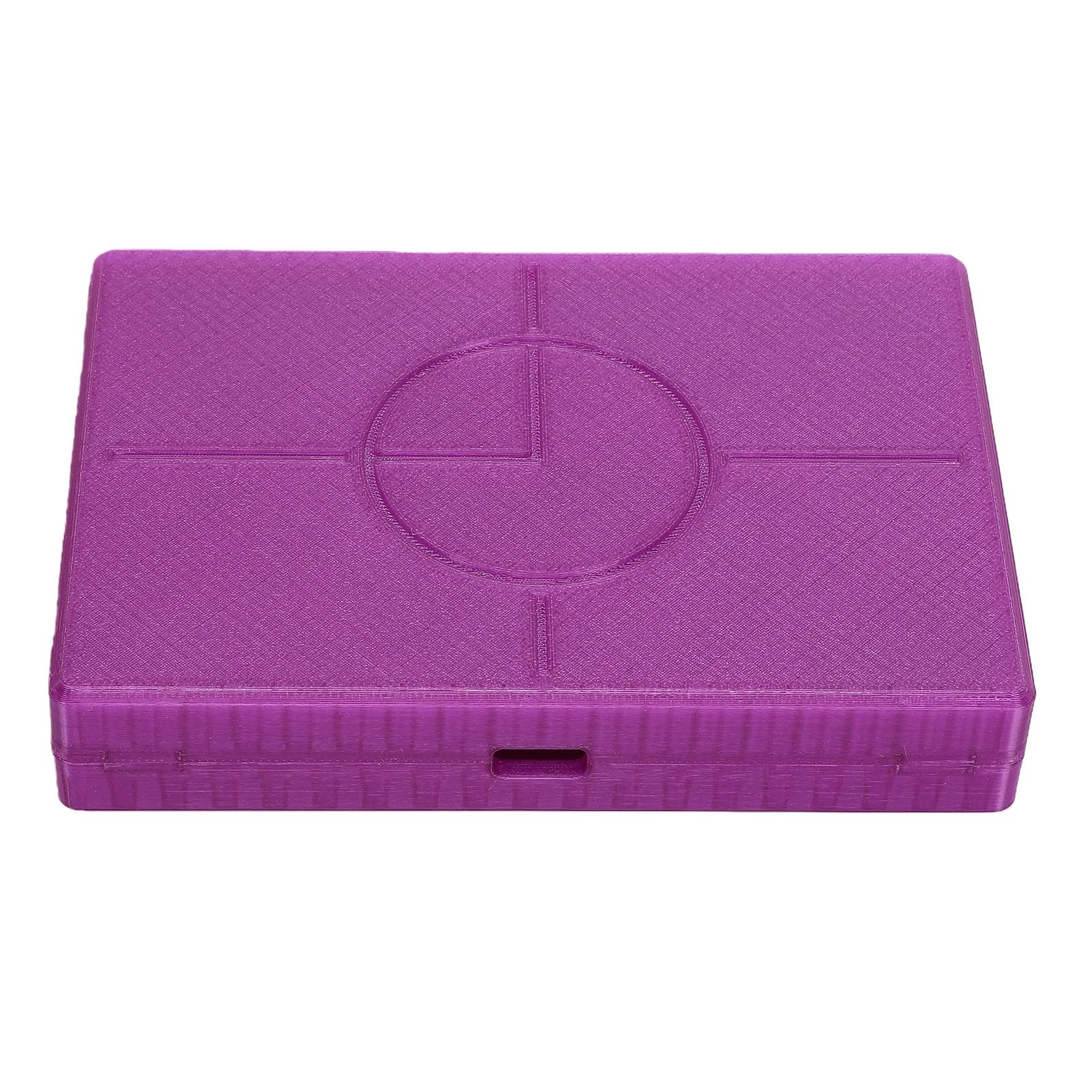 lyrlody Custodia per Console di Gioco retrò, Custodia per Console di Gioco in PETG con Apertura Frontale, Design Antiurto e Resistente all'acqua, 14,8 X 10 X 3,8 Cm per Flip 2 Viaggiatori (PURPLE)