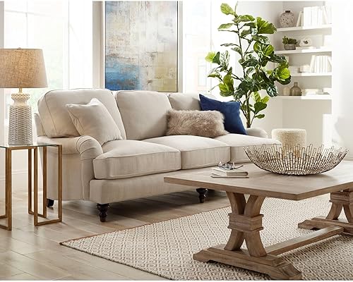 Vista 165 de SARO LIFESTYLE Almohada de lana de cordero mongol 100% con relleno de poliéster, 20 pulgadas, gris