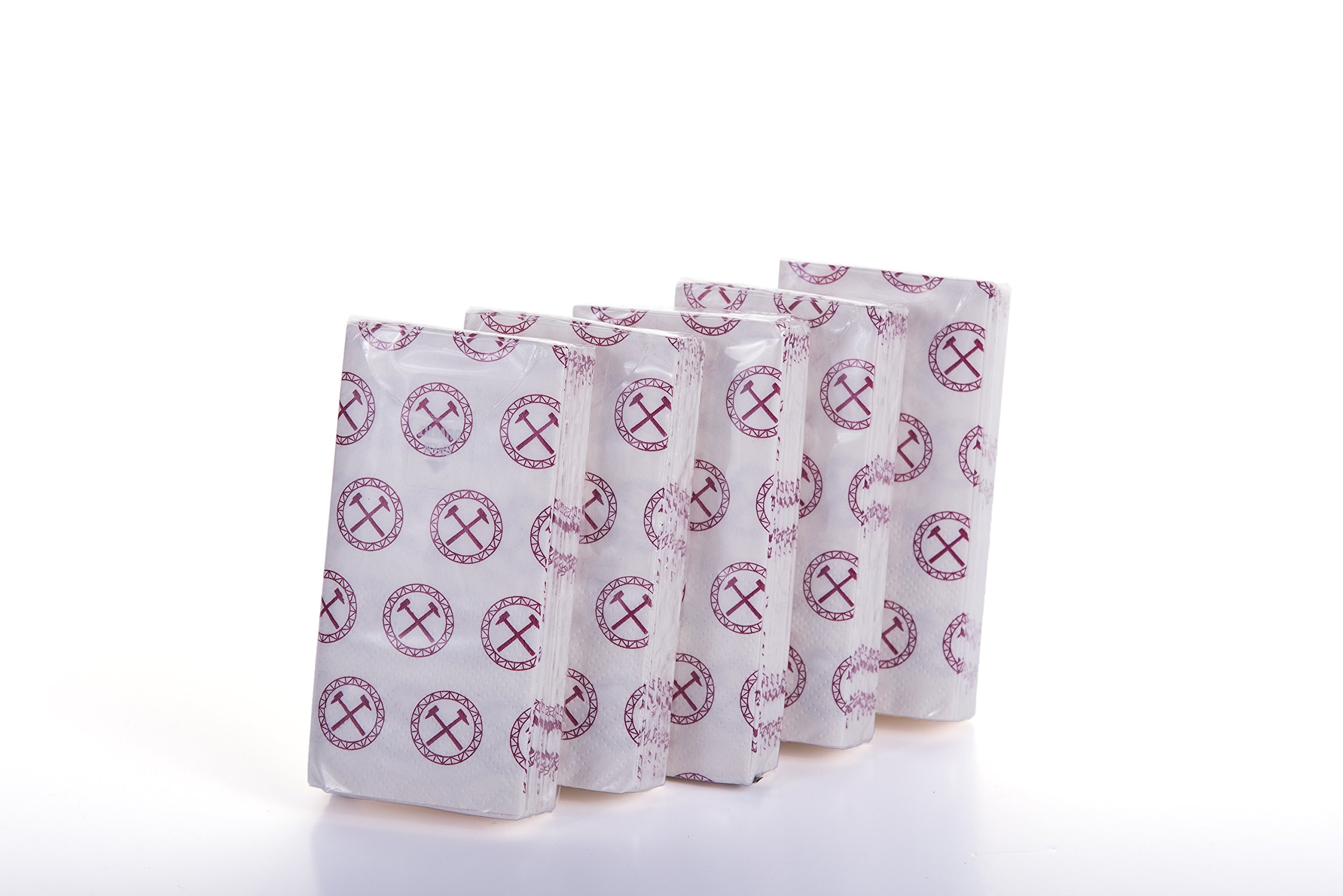 West Ham United F.C. New 2019 Official 50 Crest Tissues. Great gift for all the family. Merchandise