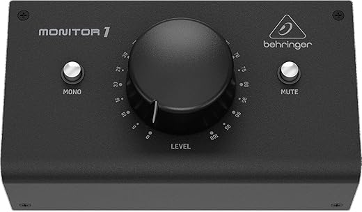 Behringer MONITOR1 Premium Passive Stereo Monitor and Volume Controller