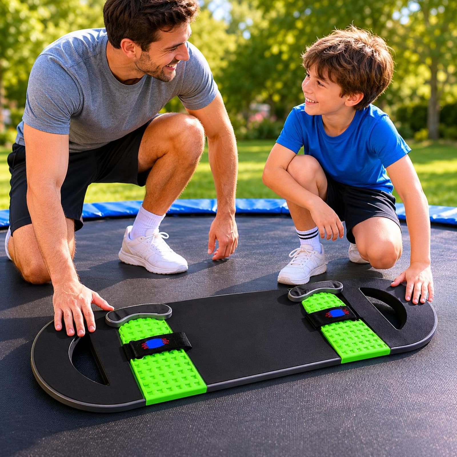 Outdoor-Sport-Trampolin Trainingsboard Snowboard Gleichgewichtstrainer Fußstützen Schaum Sicherer Stand für Snowboardtraining Outdoor Balancearbeit