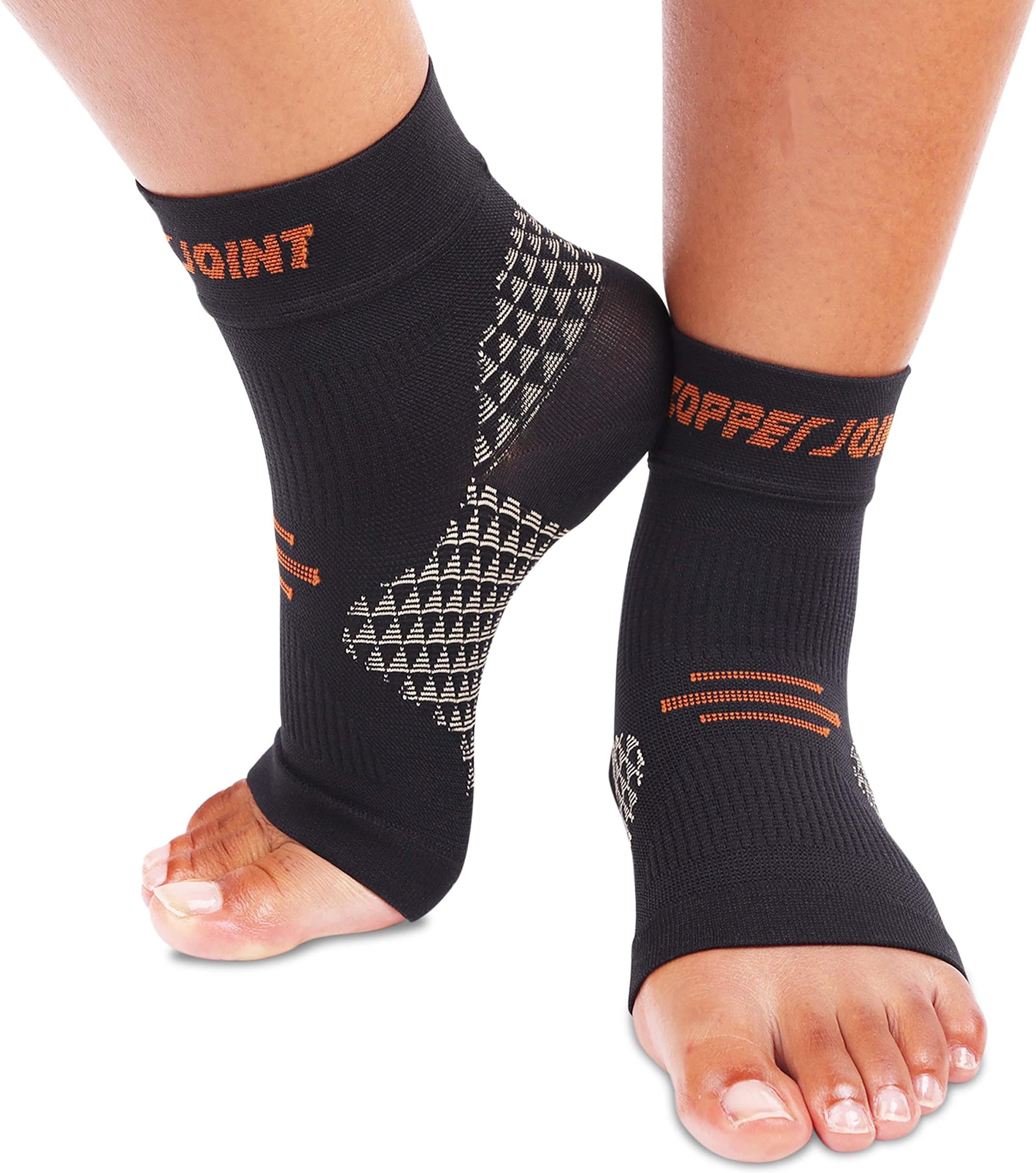 CopperJoint Arch Support Compression Socks for Men & Women - Foot Sleeve For Plantar Fasciitis - Heel Pain, Achilles Tendonitis, Inflammation - Improves Circulation - Heal & Recover With Copper Ions