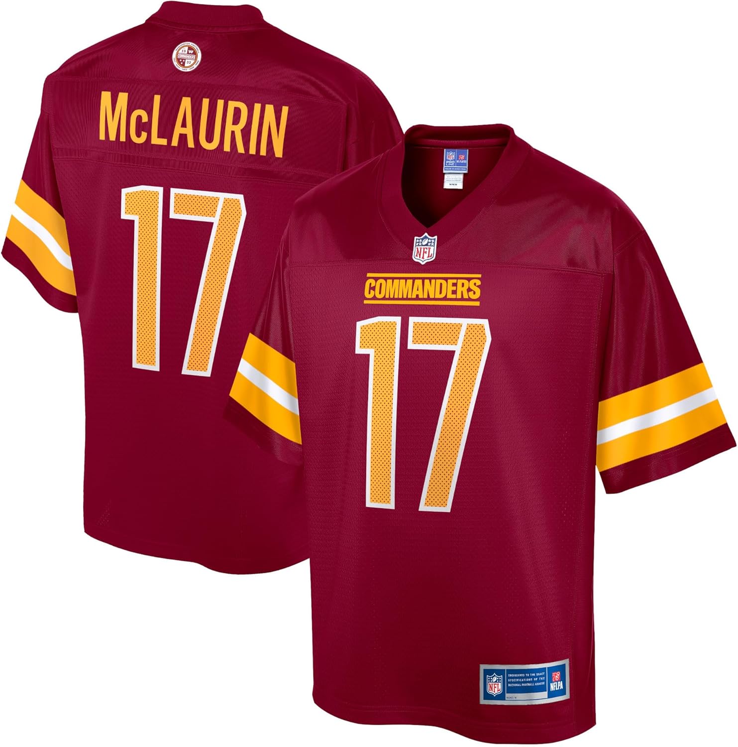 NFL PRO LINE Men's Terry McLaurin Burgundy Maldives Ubuy