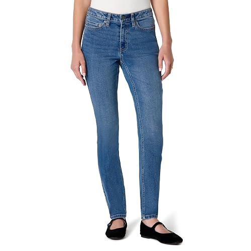 Amazon Essentials Women's High Stretch Mid-Rise Skinny Jeans