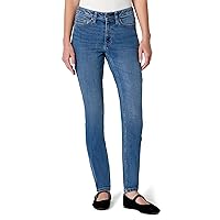 Amazon Essentials Jeans Skinny a Vita Media Super Elasticizzati Donna