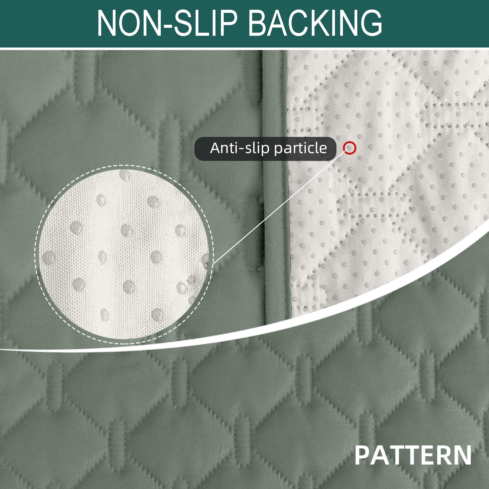 UNBBRRL Manta Impermeable Funda Reversible para Cama De Perro Antideslizante Y Lavable Manta para Sofá Funda Protectora De Muebles para Mascotas Niños (Llight Green,75x180cm)