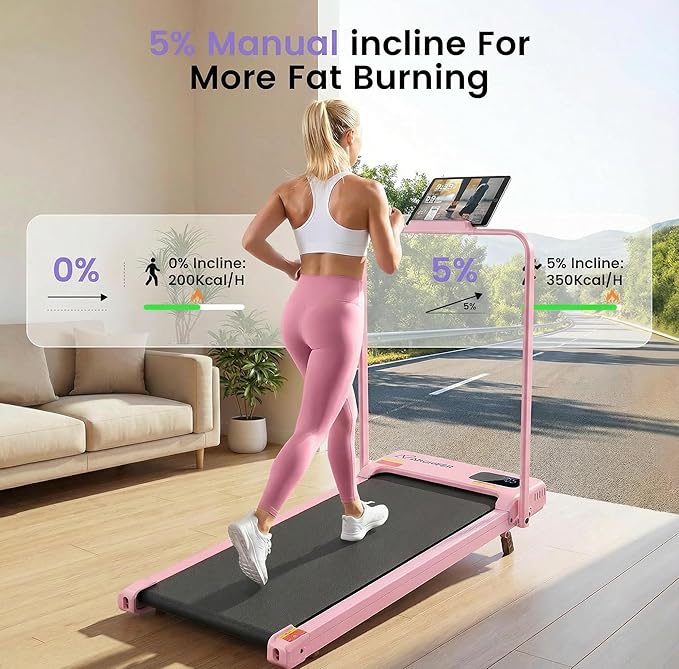 Caminadora Eléctrica Portátil con Inclinación y Vibración Ro miniatura 4