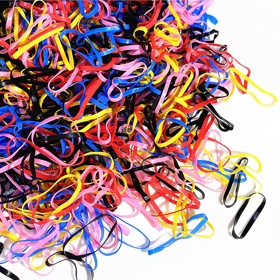 Photo 1 of 1000pcs Colorful Small Hair Ties set of 3***