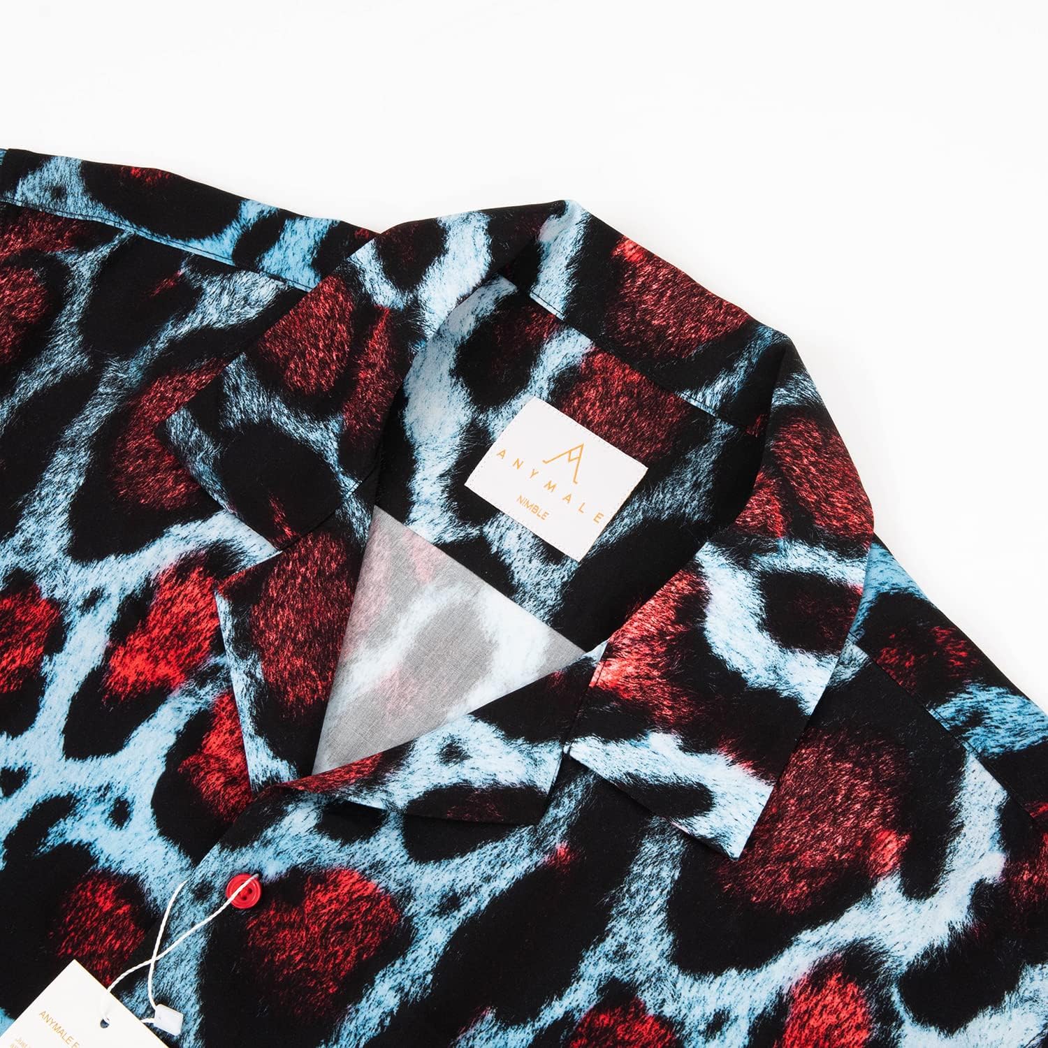 Nightfall Jaguar Leopard Print Shirt Men & Women, Long Sleeve Casual Button Down Shirts| Collared Shirts