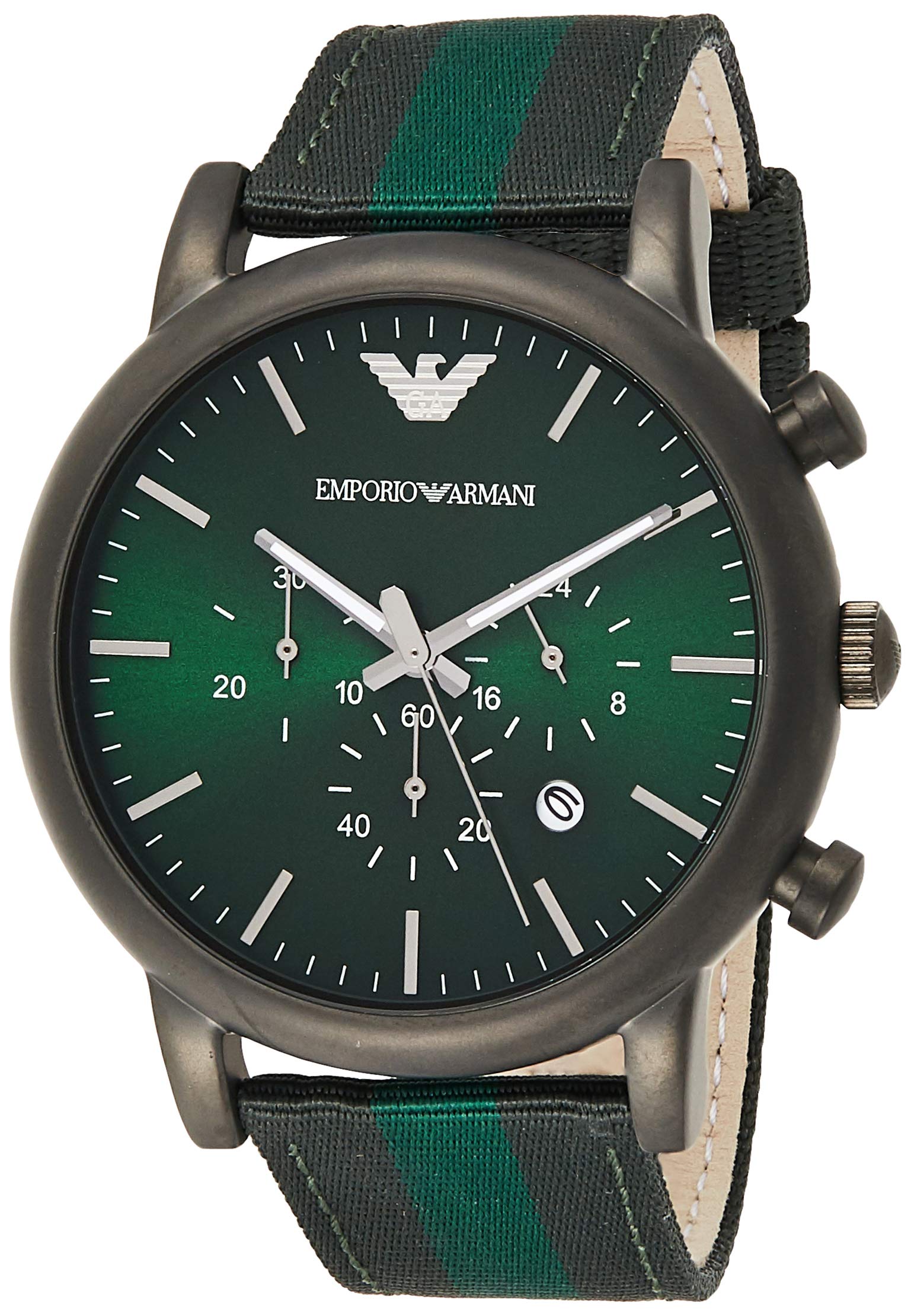 Emporio Armani Men's AR1950 Dress Green Nylon Watch