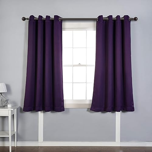 Purple Curtains For Bedroom Amazon Com