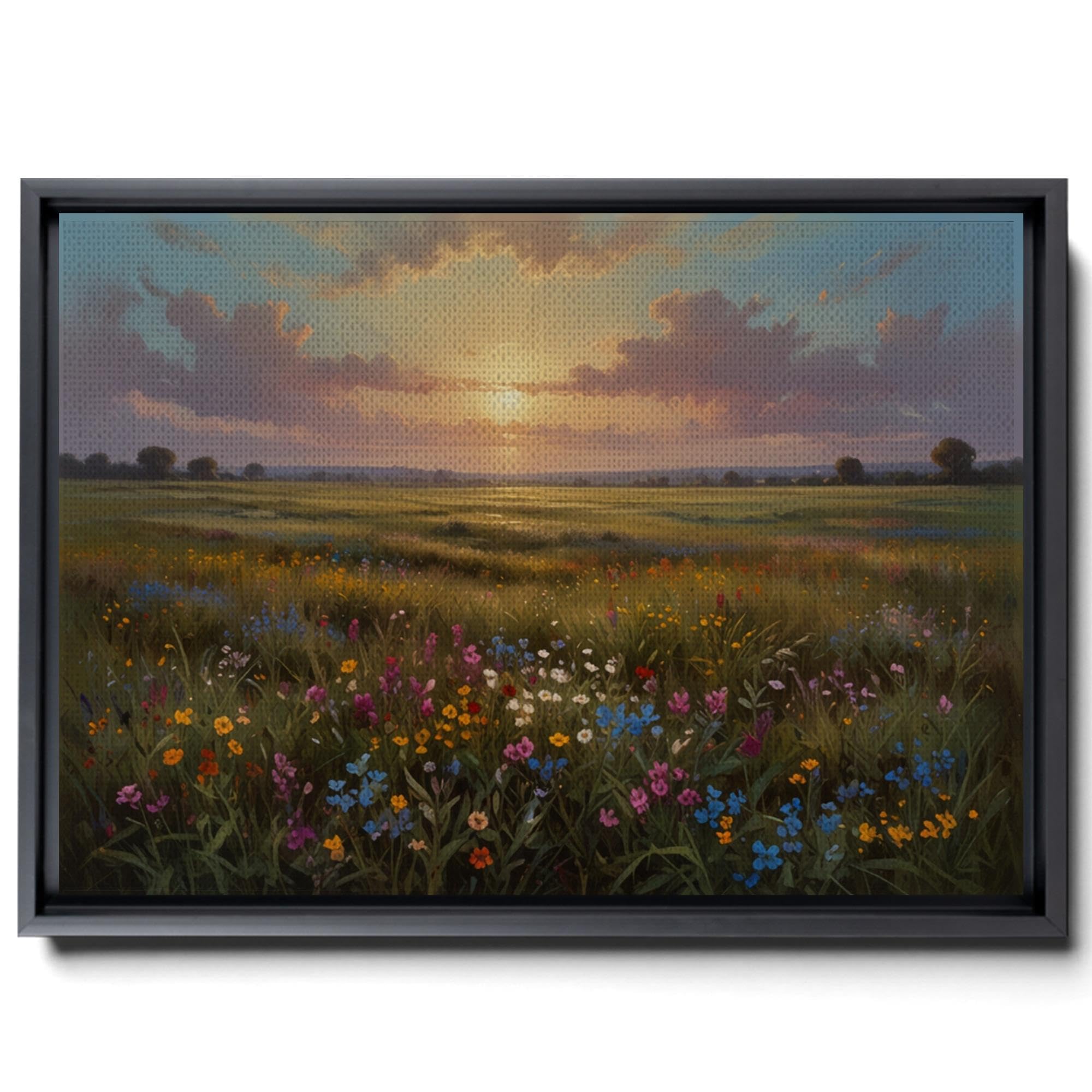 Amazon.com: Blooming Fields, Wildflower Field Landscape Prints
