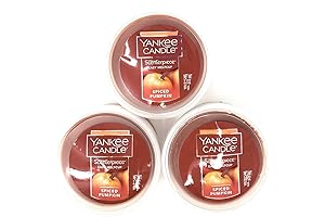 Aromatic Sanctuary: Yankee Candle Spiced Pumpkin Scented Scenterpiece Melt Cup Bundle