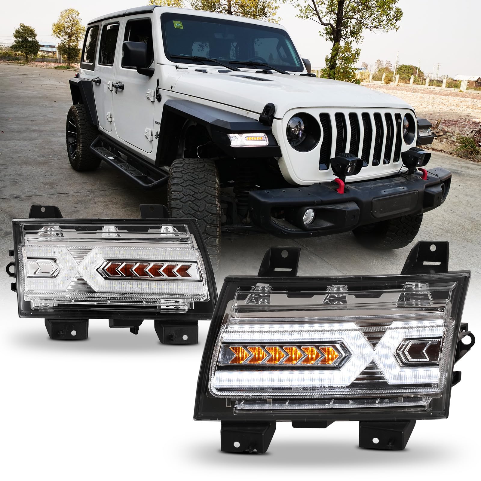 Amazon.com: AUTOFREE LED Sequential Turn Signal Lights Compatible