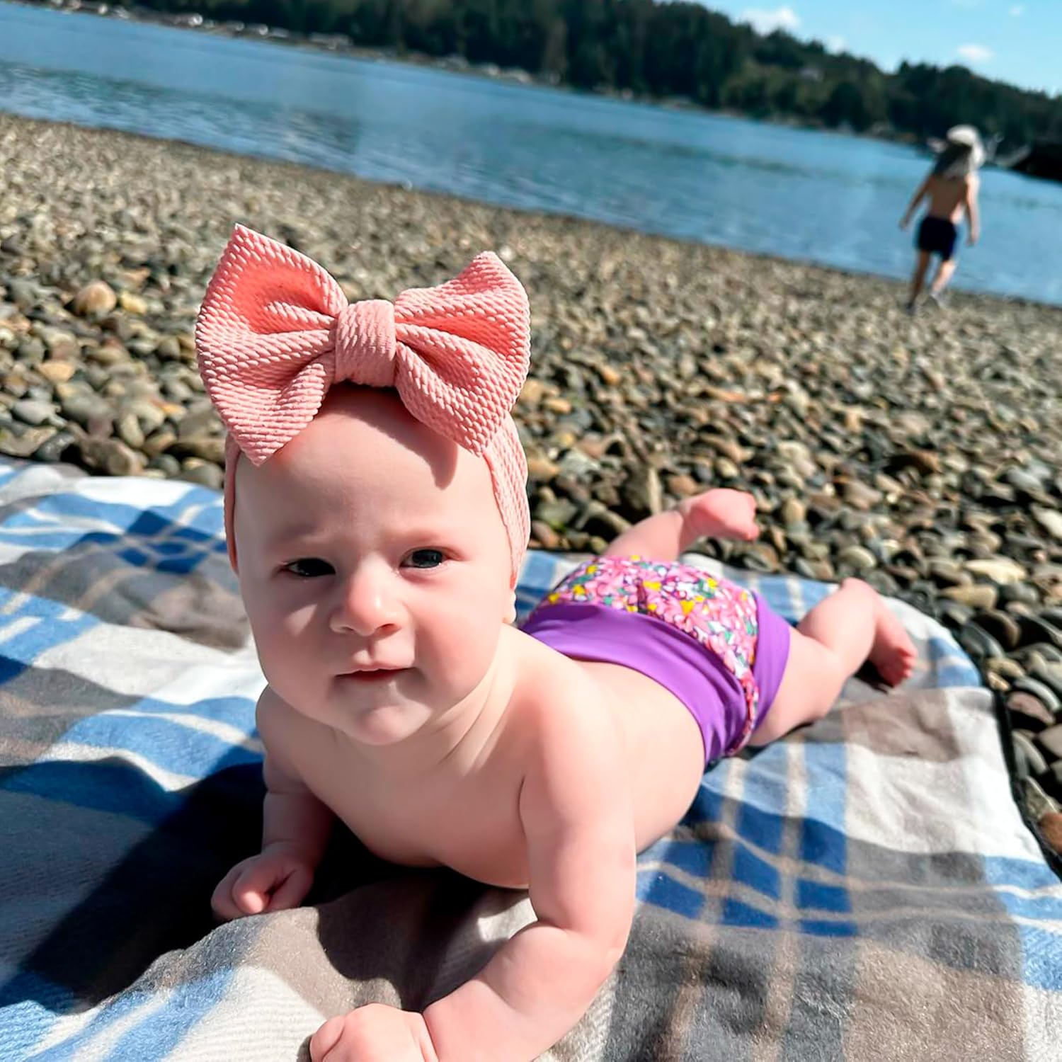 BIG ELEPHANT Baby Swim Diapers 3pcs, Reusable Adjustable Washable Waterproof Swimming Diaper for Boy's and Girl's 6Months - 5 Years - Image 2