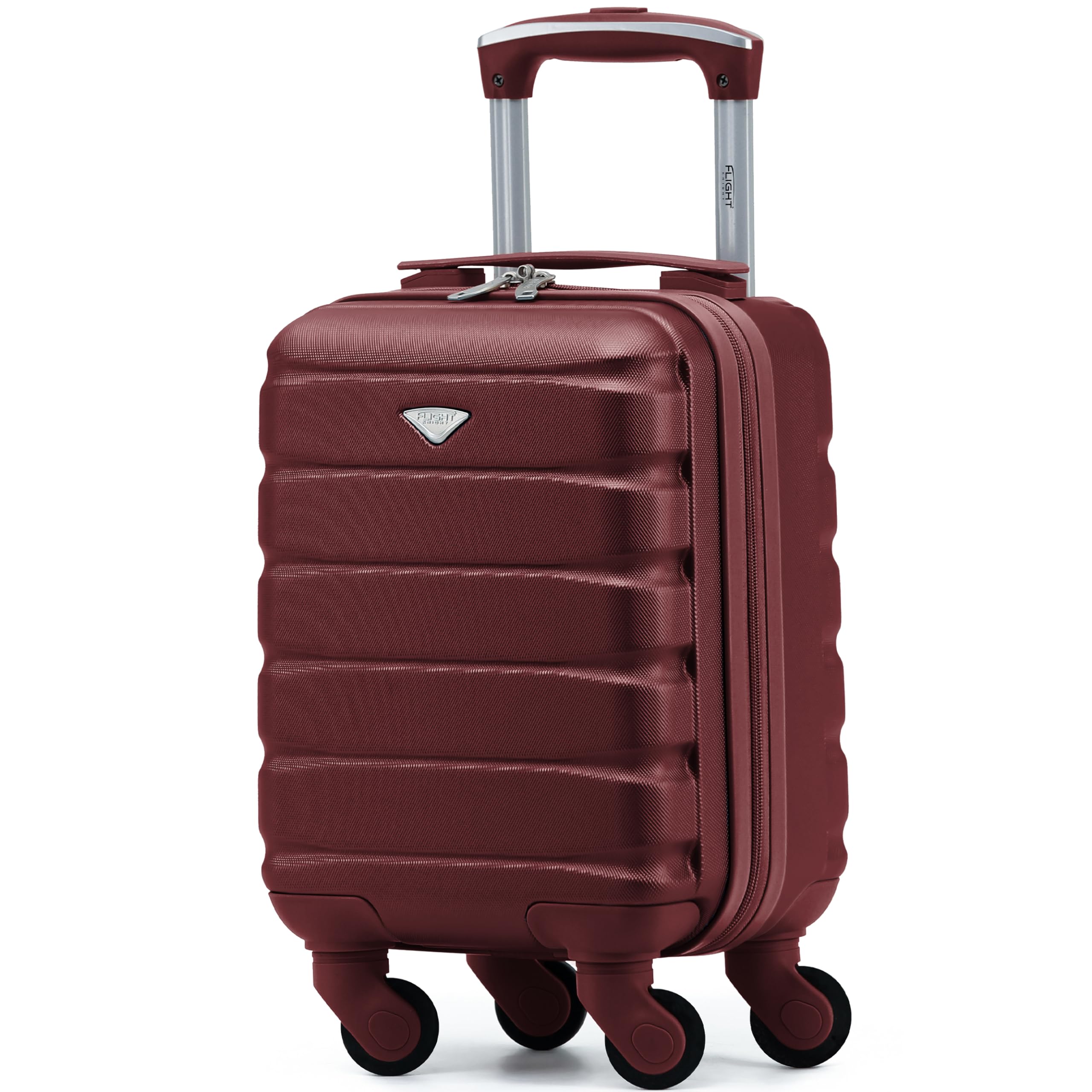 Flight Knight Valigia Rigida Leggera Per Bambini Con 4 Ruote - Approvata Senza Ulteriori Costi Per Easyjet, Ryanair E Molte Altre - Bagaglio a Mano Cabina Per Bambini Bagaglio a Mano 40x20x25 Cm