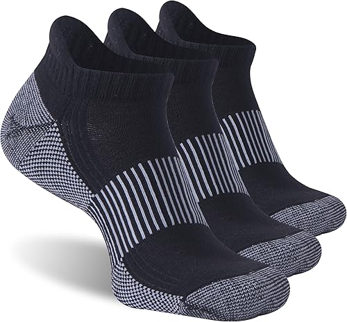 Calcetines unisex de cobre, suela acolchada con soporte de arco atlético, calcetines de tobillo atléticos, calcetines de ciclismo, baloncesto y