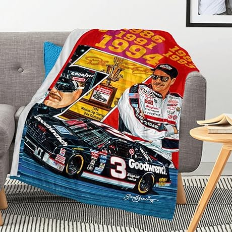 Dale Earnhardt Sr. Blanket: Ultimate Warmth and Comfort for Racing Enthusiasts