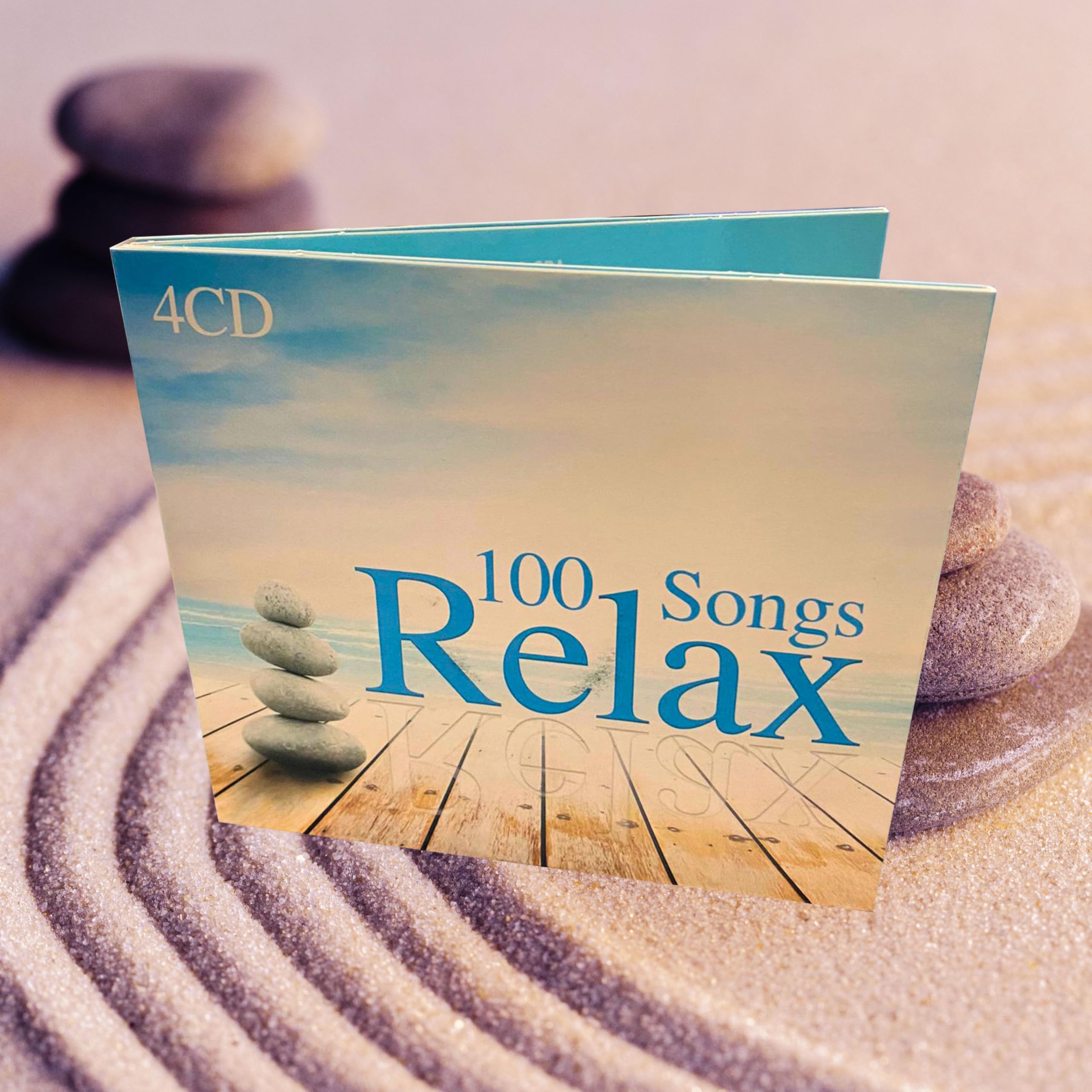 100 Songs Relax - Musique instrumentale relaxante  sons de la nature  Lounge  Chillout  Spa et musique de méditation [4CDs]