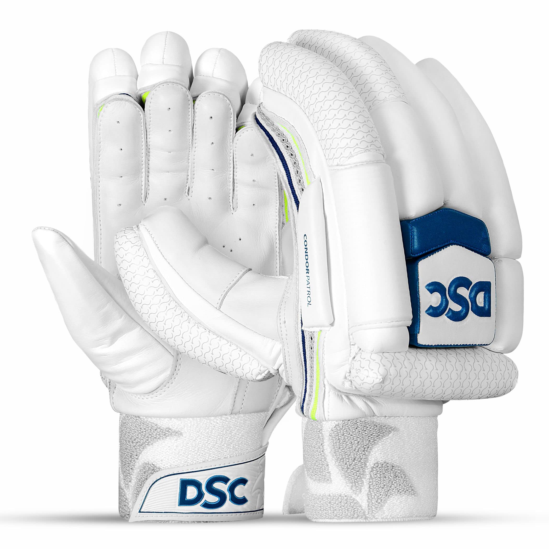 DSC Condor Patrol Leather Cricket Batting Gloves for Mens, Size - Mens, Left Hand