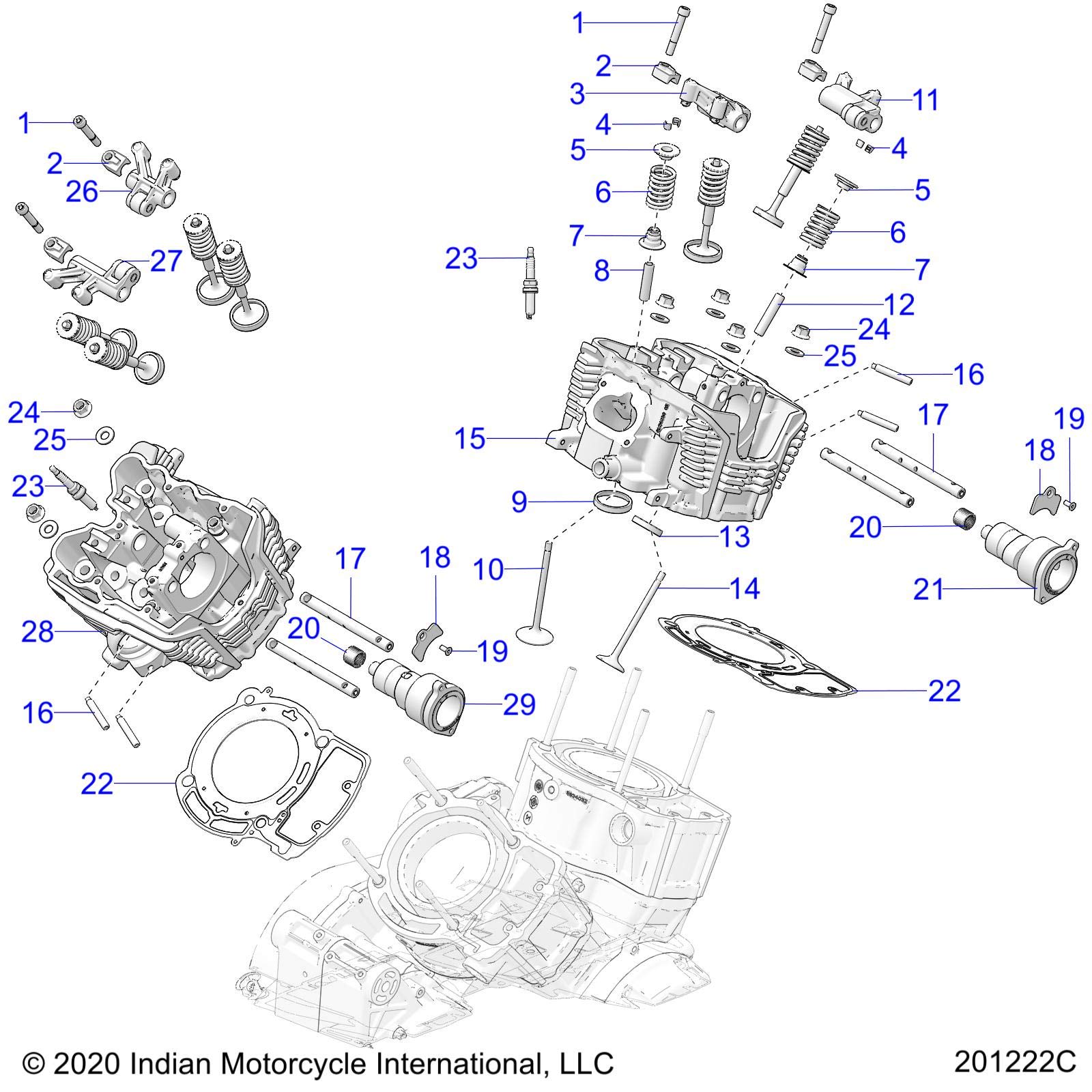 Amazon.com: Indian Motorcycle ASM., ROCKER ARM,INTAKE,FRONT 