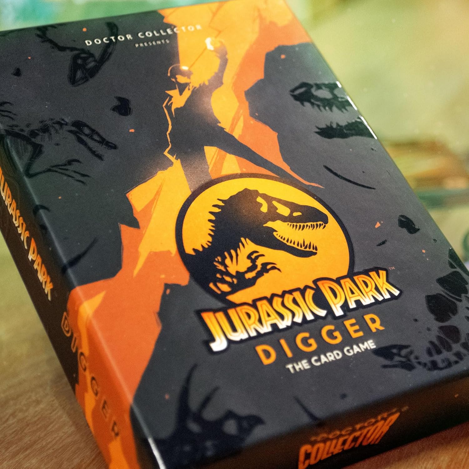 Doctor Collector: Jurassic Park Digger - Card Game, Collect Dinosaur DNA, Immersive Themed Competitive Game Play, Ages 8+, 2-4 Players, 20-30 Minute