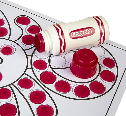 Miniatura 5 de Crayola Washable Dot Markers Activity Set, 30 Toddler Coloring Pages & 4 Washable Markers, Dot Paints for Toddlers, Toddler Gifts, Ages 3+