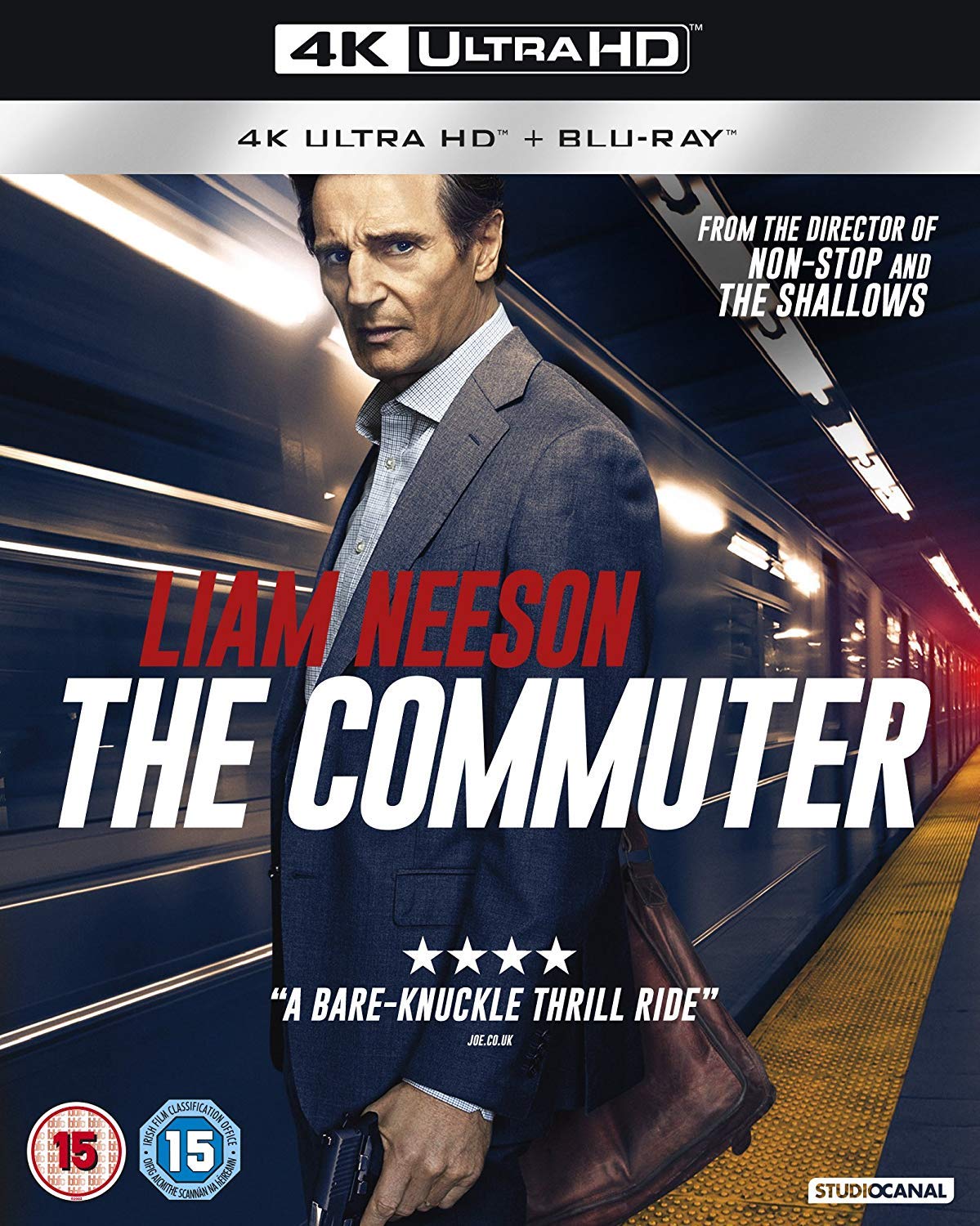 The Commuter 4K UHD [Blu-ray] [Region B] [2018]
