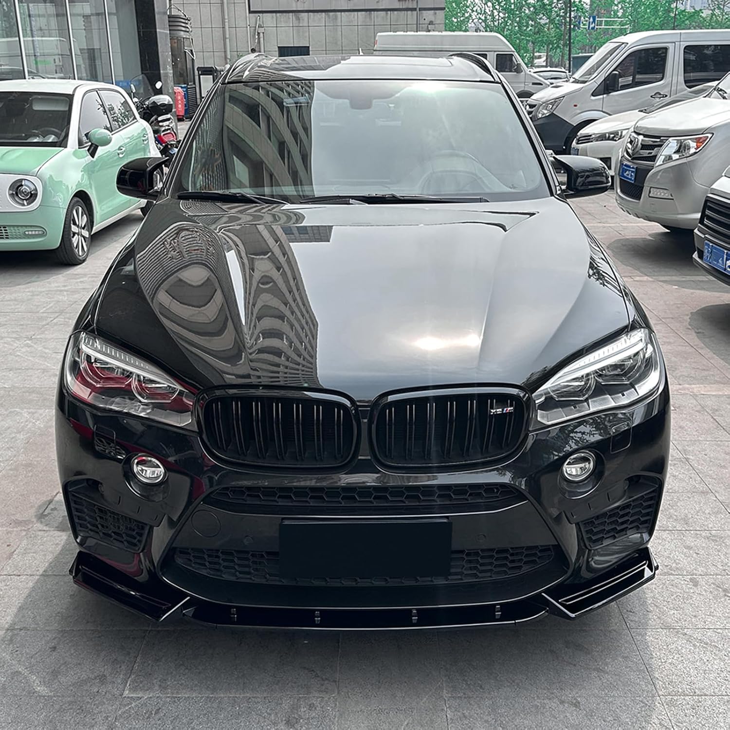 Front Spoiler Lip Splitter for BMW X5M F85 X6M F86 2015-2018