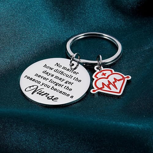 Miniatura 6 de Regalos de enfermera para mujeres llavero de enfermería regalos a granel de Navidad regalos de agradecimiento para enfermeras regalos de