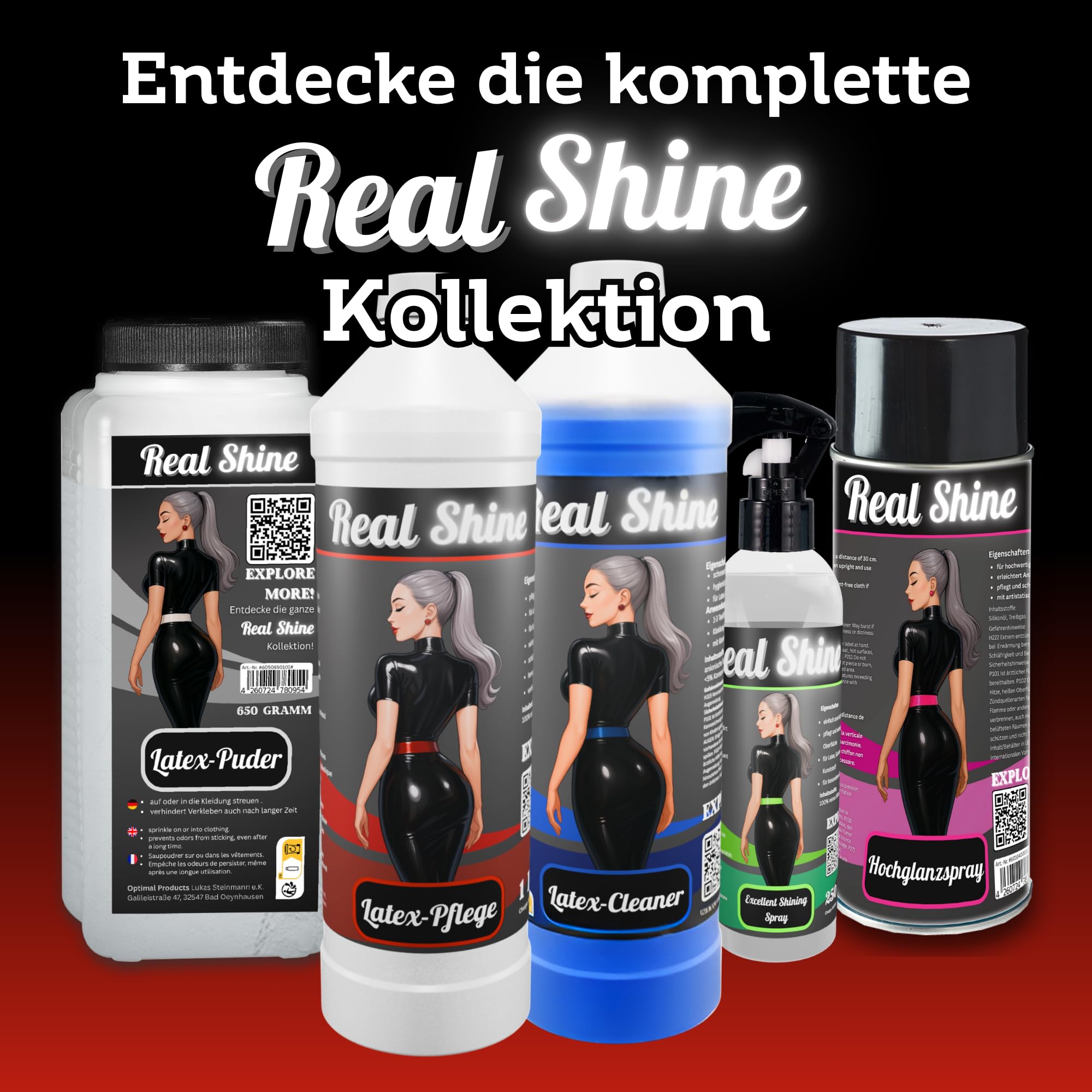Optimal Huile de silicone pour entretien du latex 1 L
