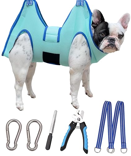 Dog Grooming Hammock, Medium Dog Hanging Harness Holder for Nail