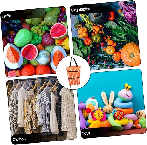 Miniatura 3 de TIDTALEO doblar el carrito de compras plegable carro plegable para arriba los carros con ruedas escalador plegable de la escalera de la carretilla