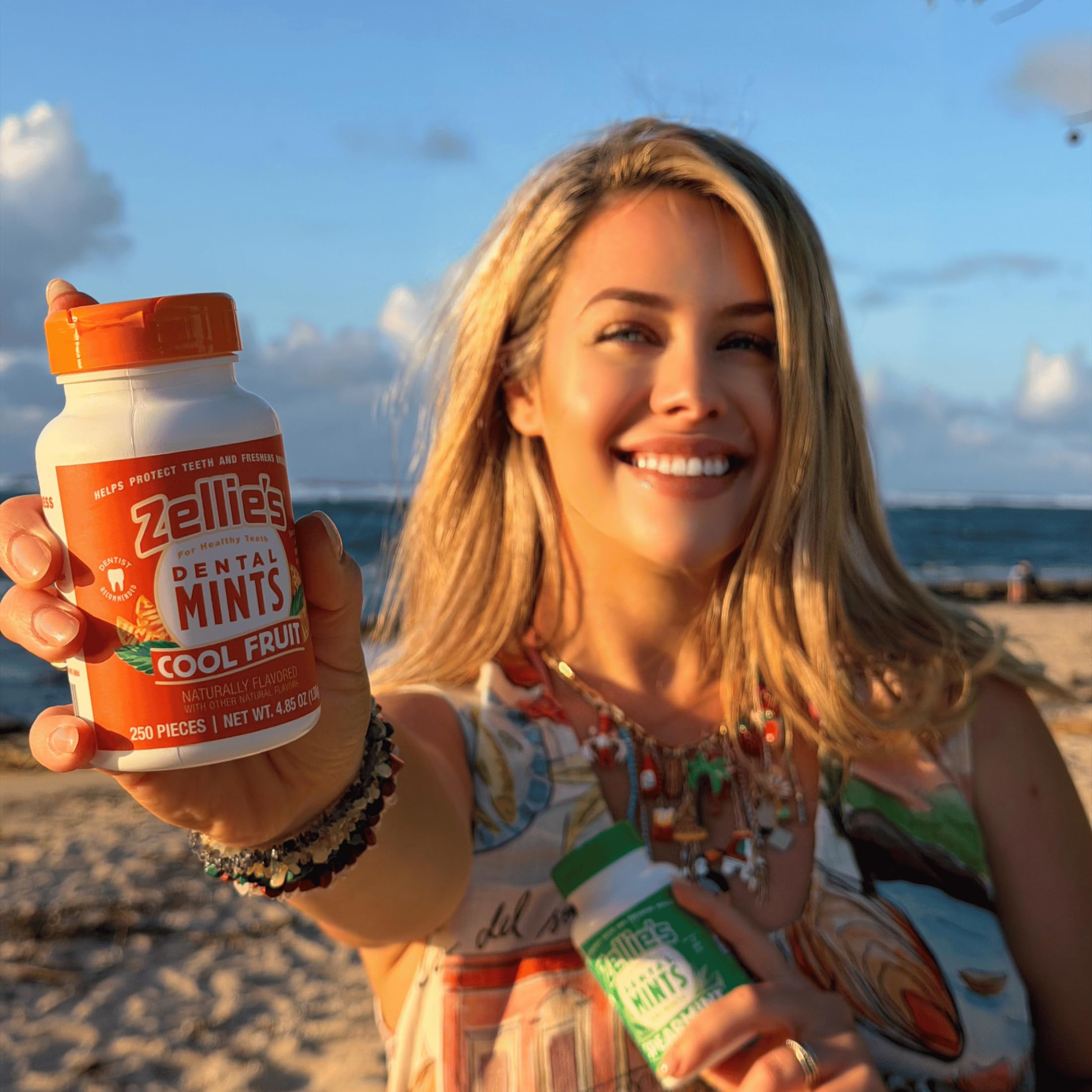 Amazon.com : Zellie's | 100% Xylitol Cool Fruit Mints Breath Mints