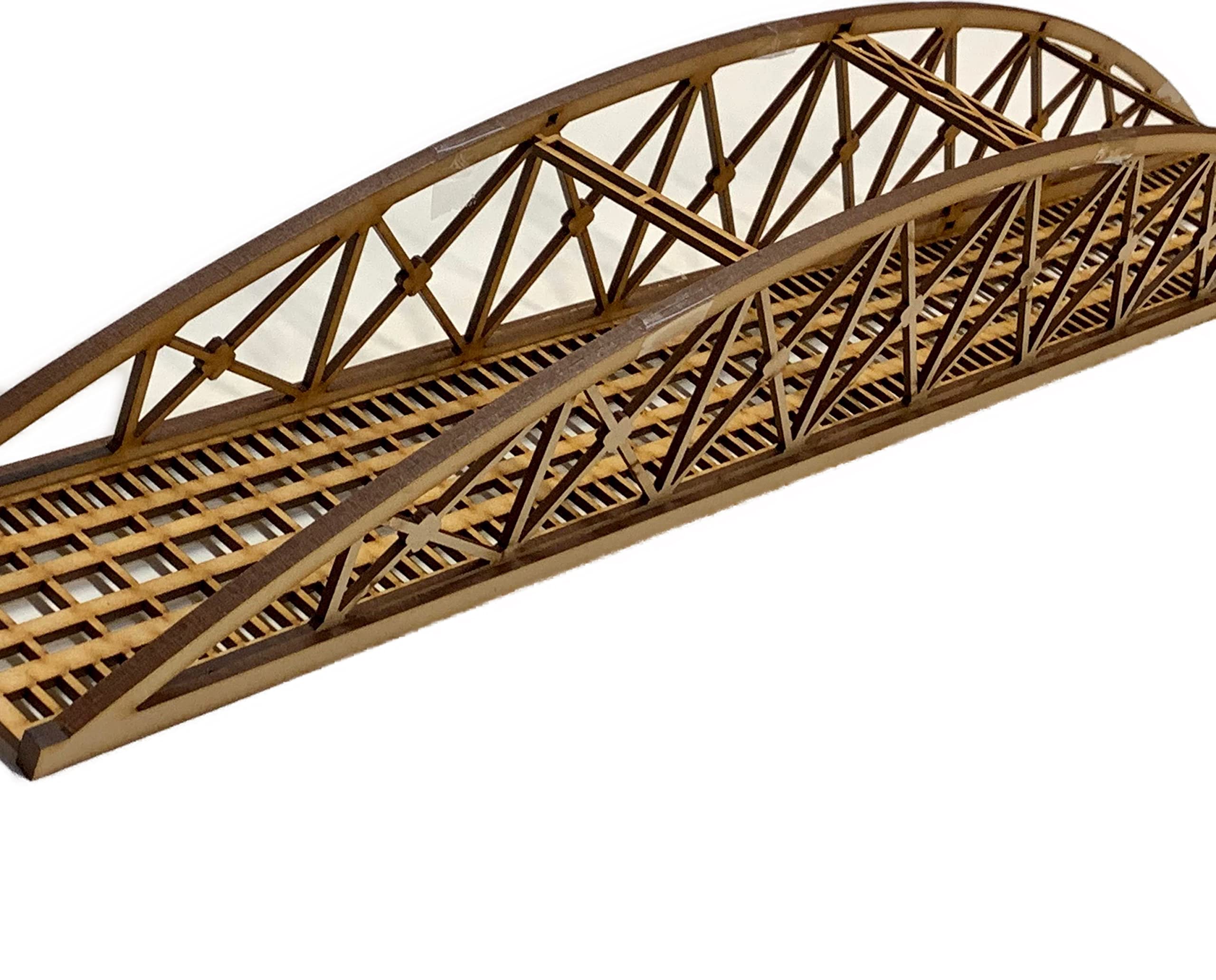 Railway Bridges (711mm Single Track Arched Girder Bridge)