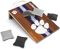 Vista 59 de SOAR Juego de Cornhole de mesa NCAA y altavoz Bluetooth