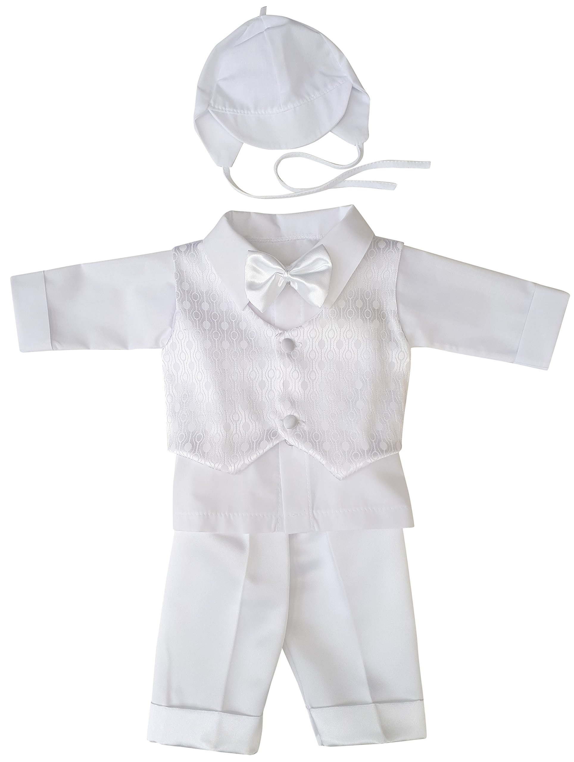 YES Taufanzug Festanzug Babyanzug Anzug Junge Baby Taufe Set